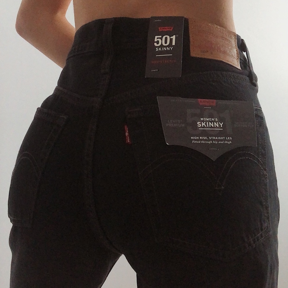 Levi’s 501 black jeans